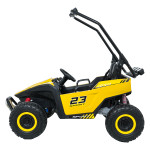 Elektrické autíčko Buggy Turbo 4x4, 24V - žlté